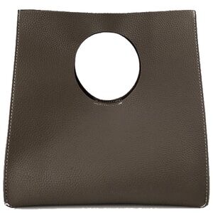Vintage Minimalist Style Soft Pu Leather Handbag Clutch Small Tote